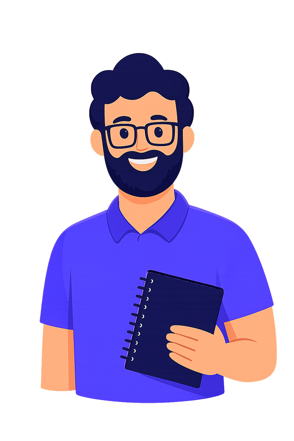 Rosto de personagem ilustrando DPO